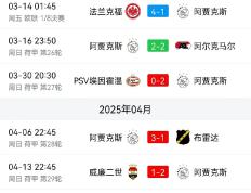 PG电子游戏-阿贾克斯大胜，取得欧冠小组赛五连胜